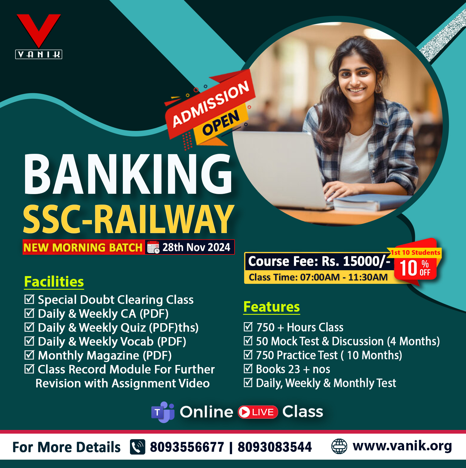 VANIK Best Institute in Odisha Coaching for UPSC OPSC BANKING